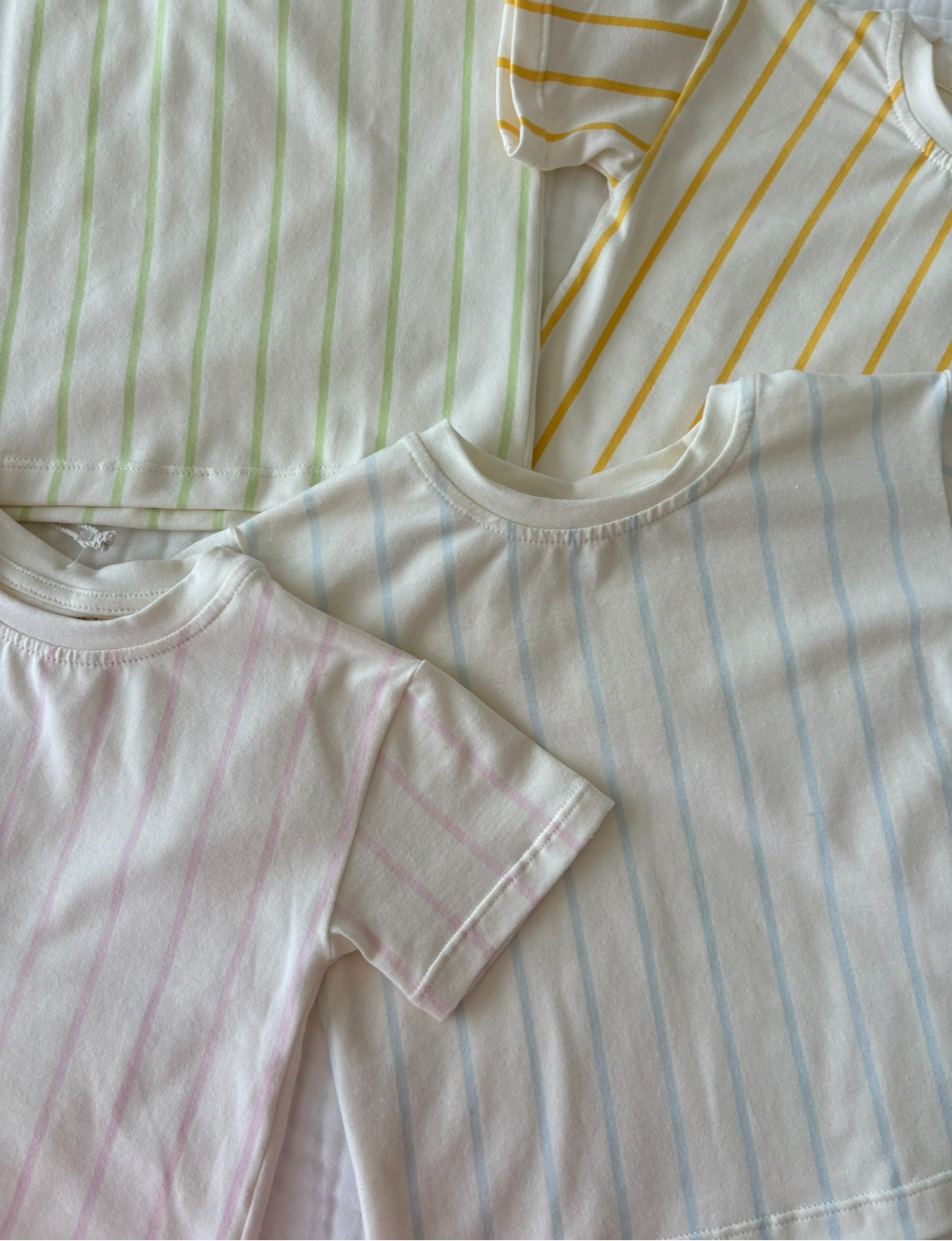Striped t-shirts